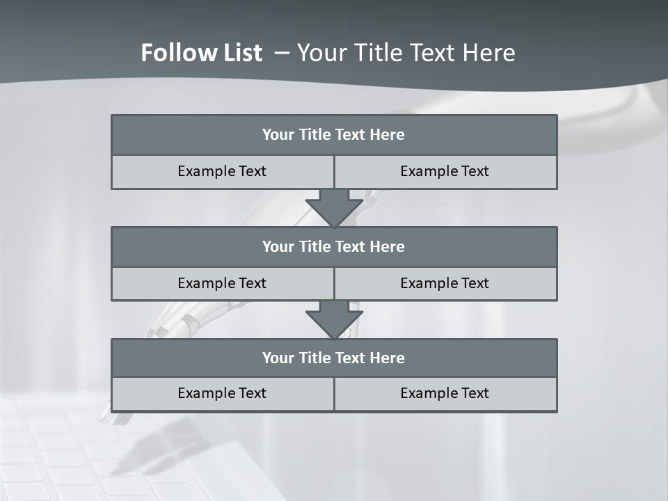Design Cyborg Blank PowerPoint Template
