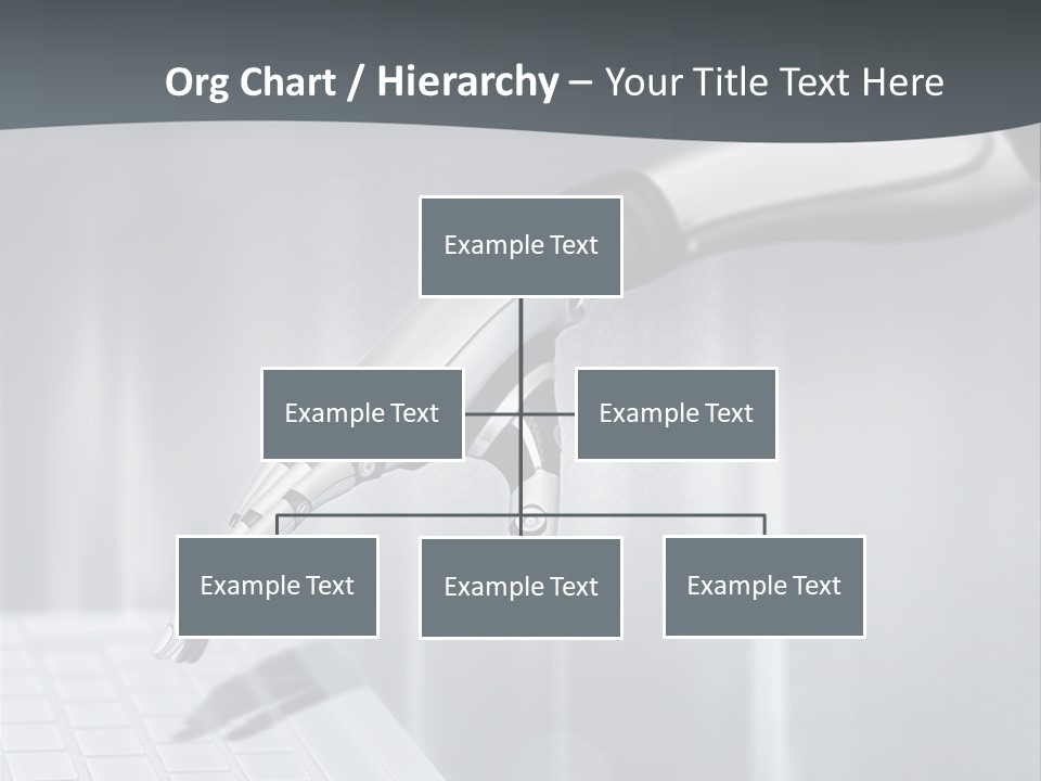 Design Cyborg Blank PowerPoint Template