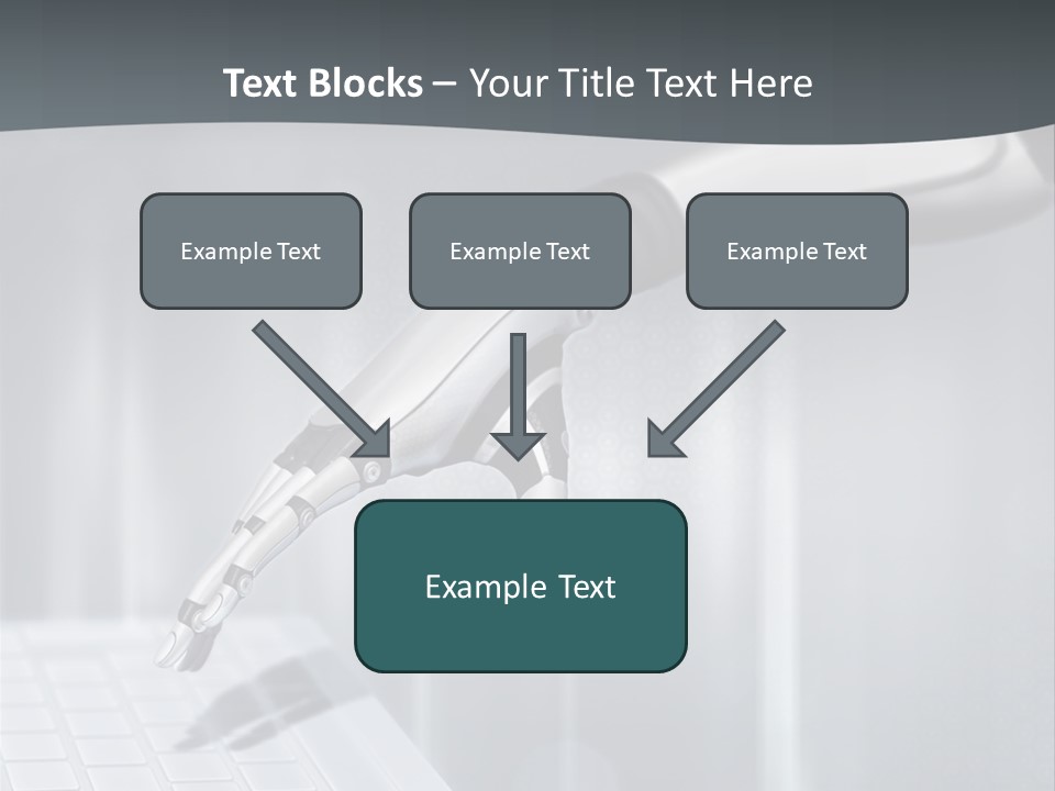 Design Cyborg Blank PowerPoint Template