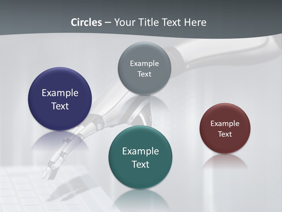 Design Cyborg Blank PowerPoint Template