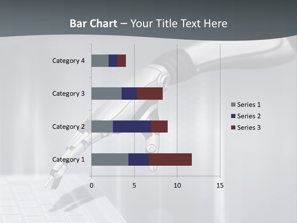 Design Cyborg Blank PowerPoint Template