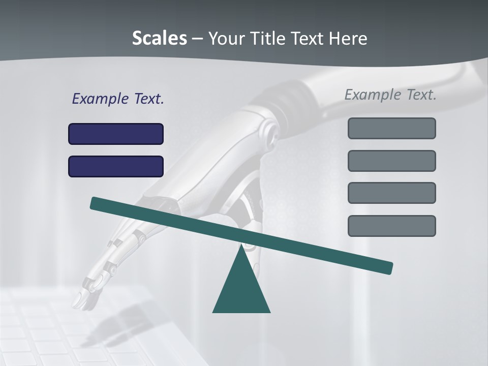 Design Cyborg Blank PowerPoint Template