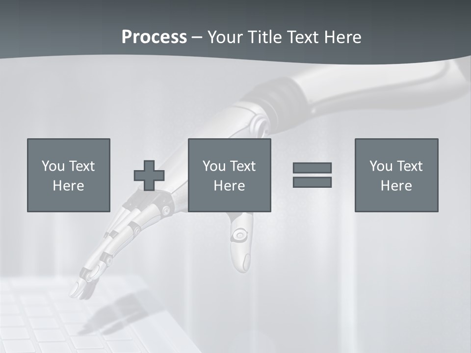 Design Cyborg Blank PowerPoint Template