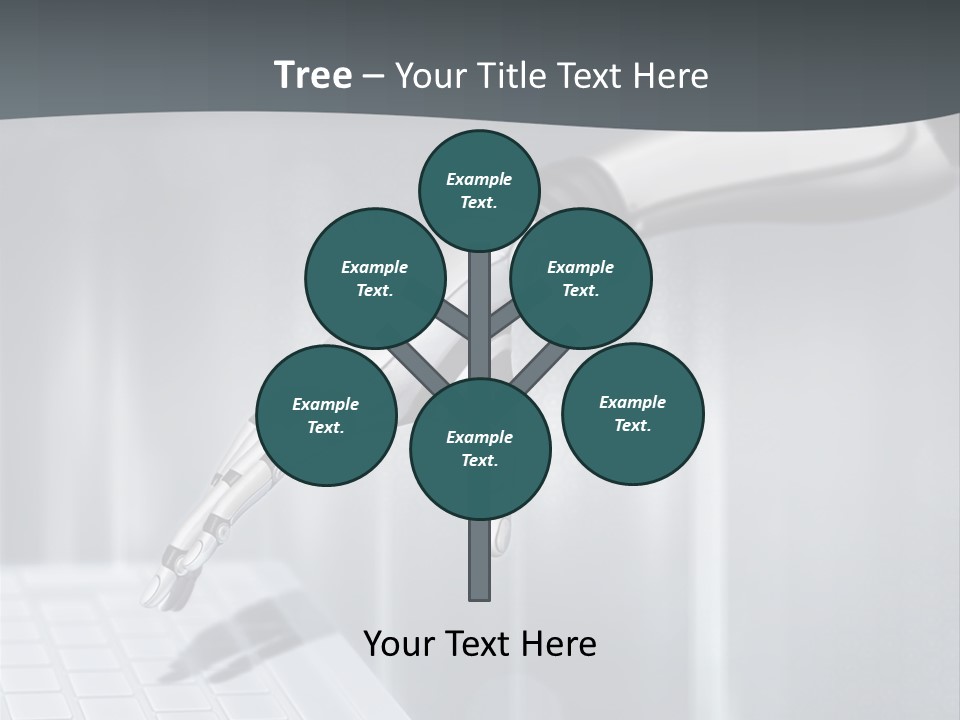 Design Cyborg Blank PowerPoint Template