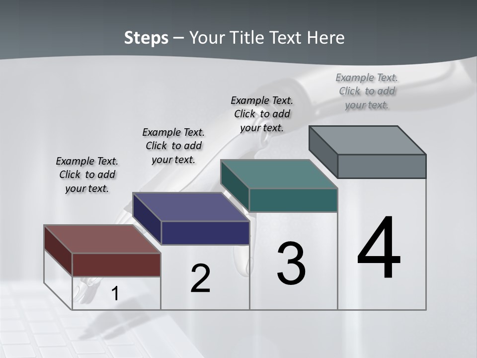Design Cyborg Blank PowerPoint Template