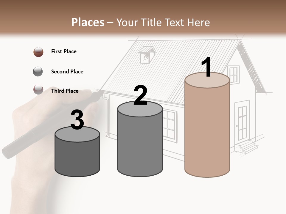 Sketching Education Pencil PowerPoint Template