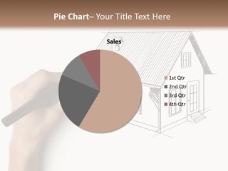 Sketching Education Pencil PowerPoint Template