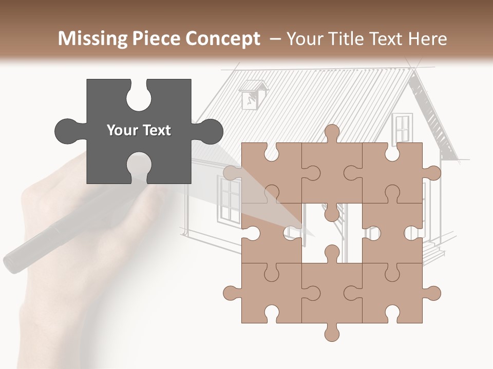 Sketching Education Pencil PowerPoint Template