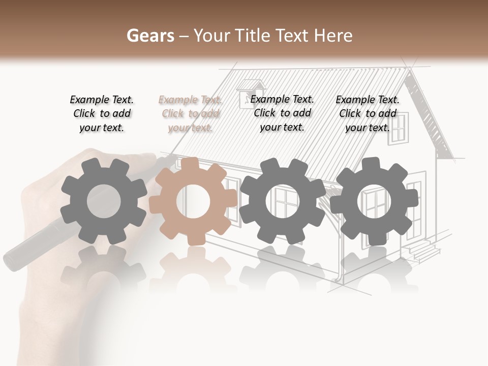 Sketching Education Pencil PowerPoint Template