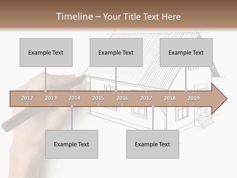 Sketching Education Pencil PowerPoint Template
