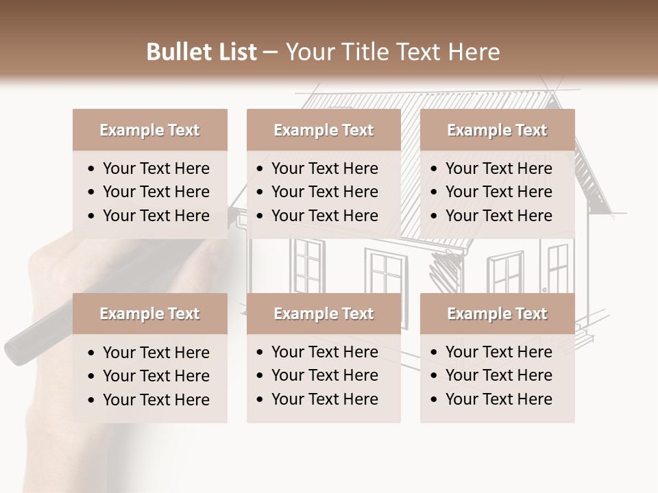 Sketching Education Pencil PowerPoint Template