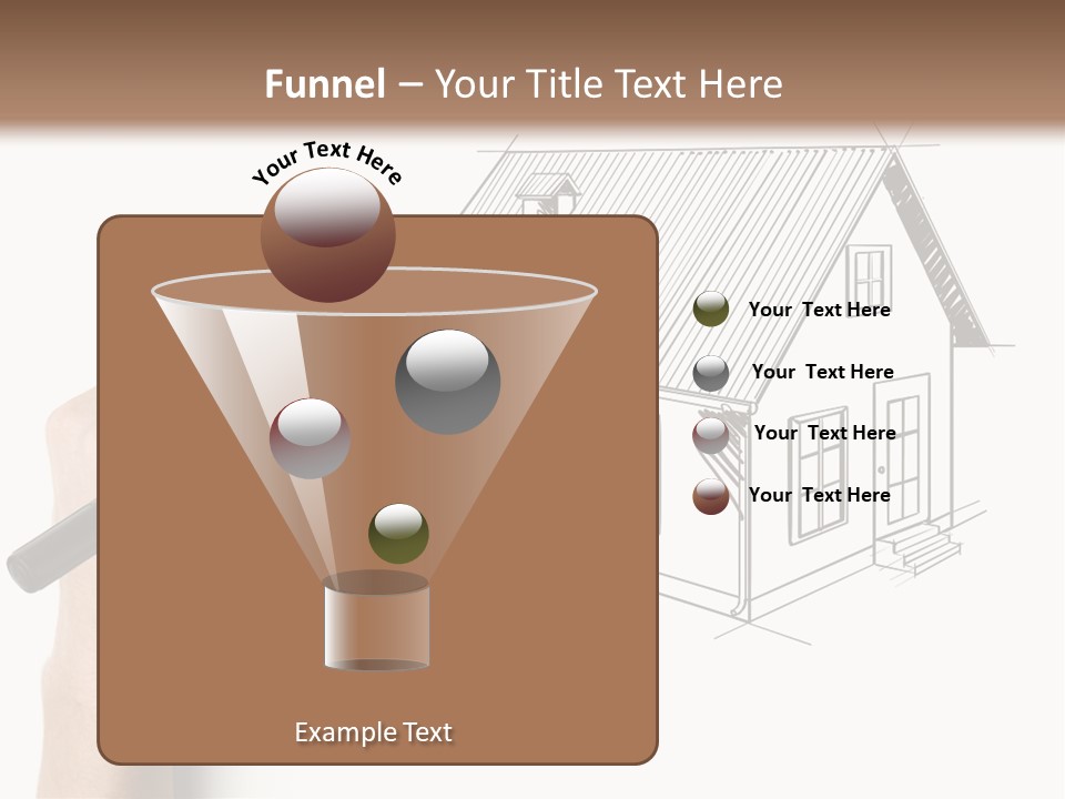 Sketching Education Pencil PowerPoint Template