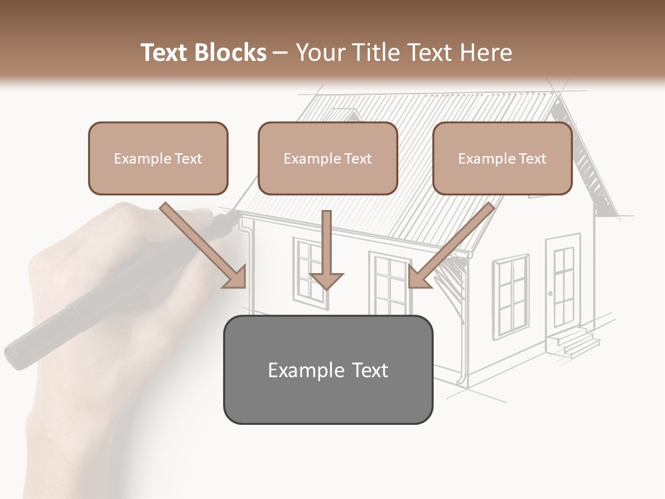 Sketching Education Pencil PowerPoint Template