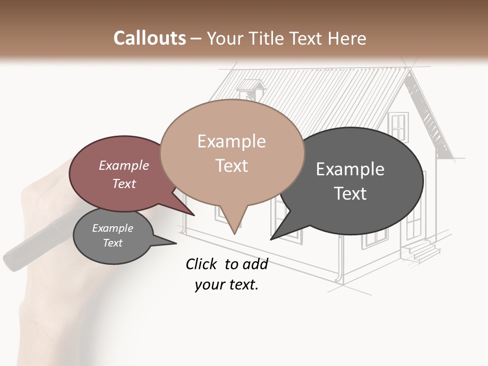 Sketching Education Pencil PowerPoint Template