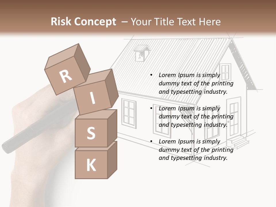 Sketching Education Pencil PowerPoint Template