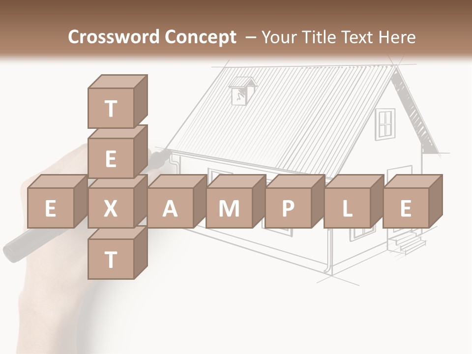 Sketching Education Pencil PowerPoint Template