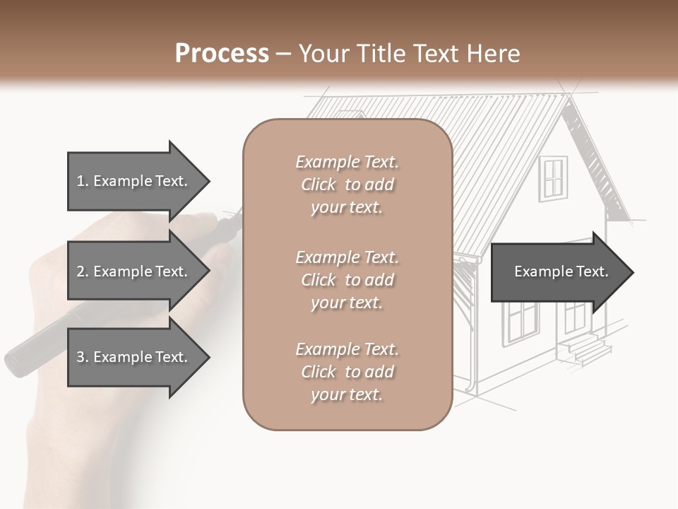 Sketching Education Pencil PowerPoint Template