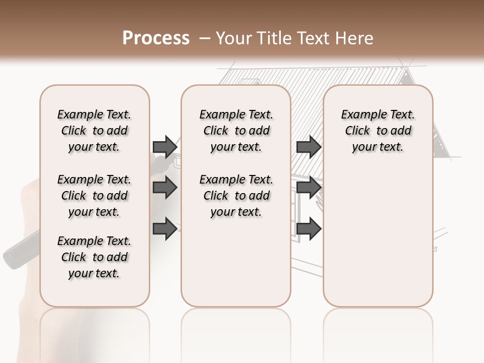 Sketching Education Pencil PowerPoint Template
