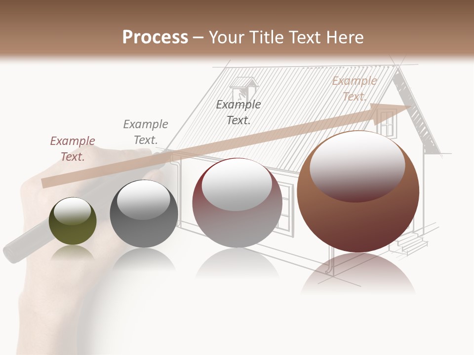 Sketching Education Pencil PowerPoint Template