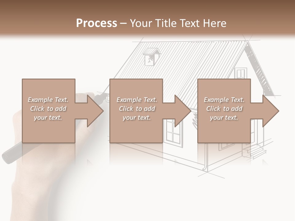 Sketching Education Pencil PowerPoint Template