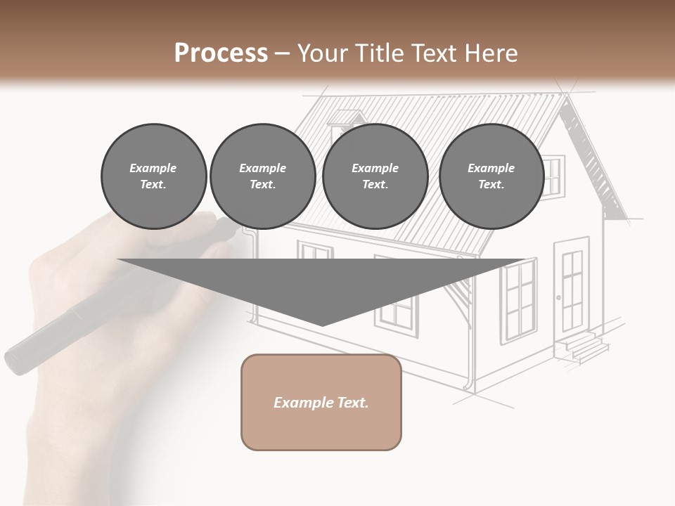Sketching Education Pencil PowerPoint Template