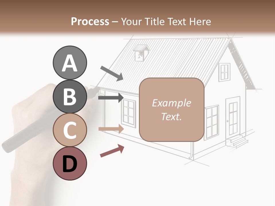 Sketching Education Pencil PowerPoint Template