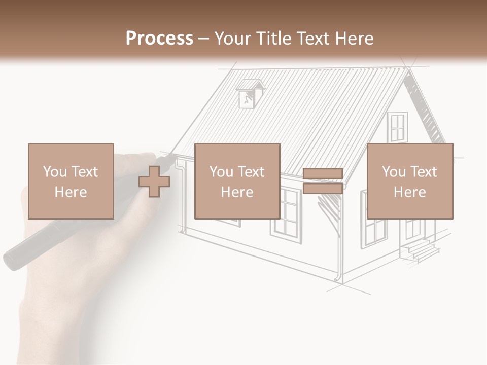 Sketching Education Pencil PowerPoint Template