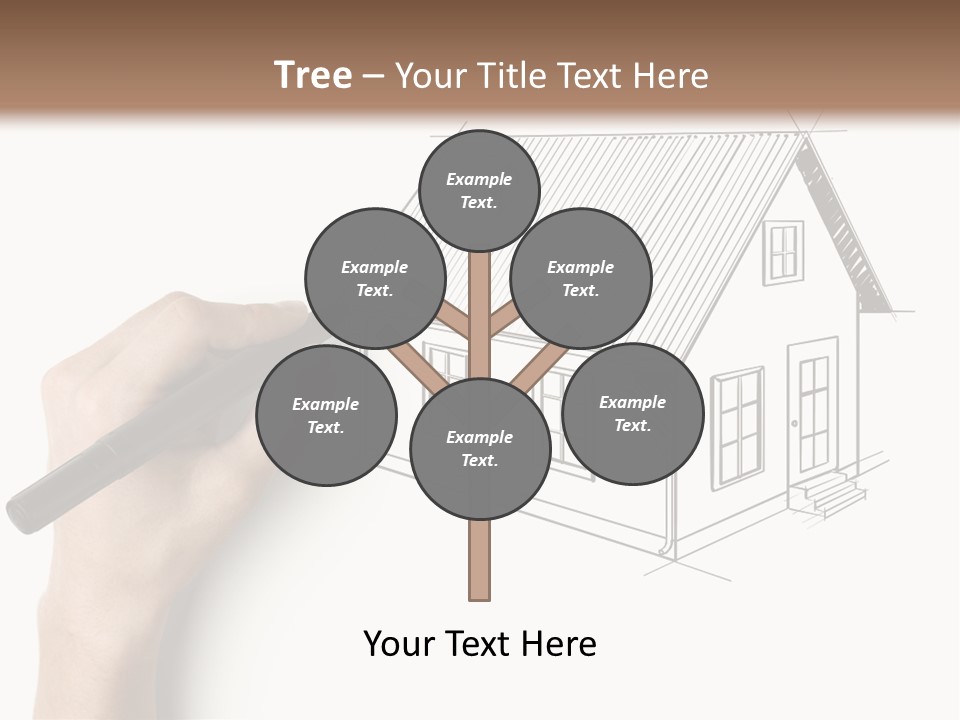 Sketching Education Pencil PowerPoint Template