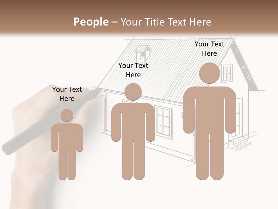Sketching Education Pencil PowerPoint Template