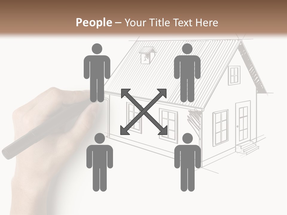 Sketching Education Pencil PowerPoint Template