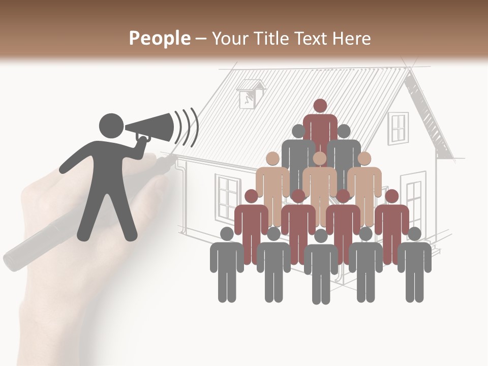 Sketching Education Pencil PowerPoint Template