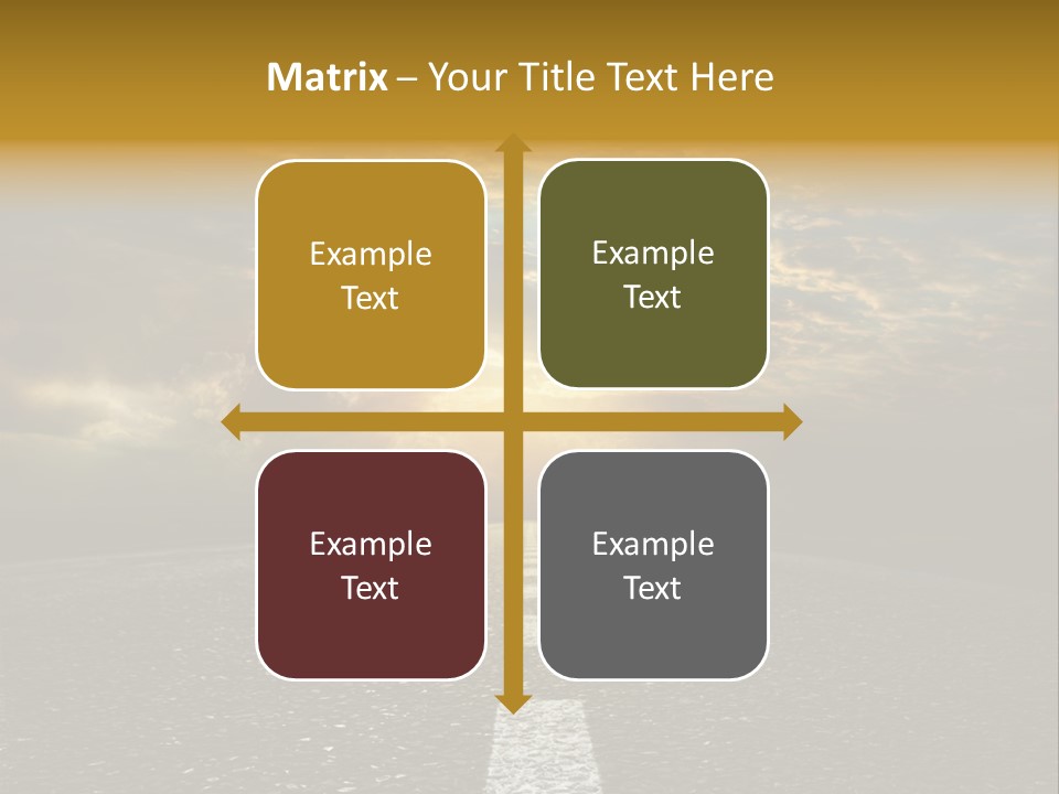 Motion Nature Fast PowerPoint Template