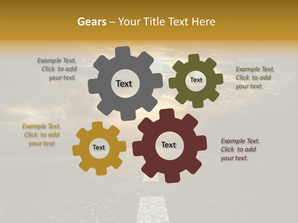 Motion Nature Fast PowerPoint Template