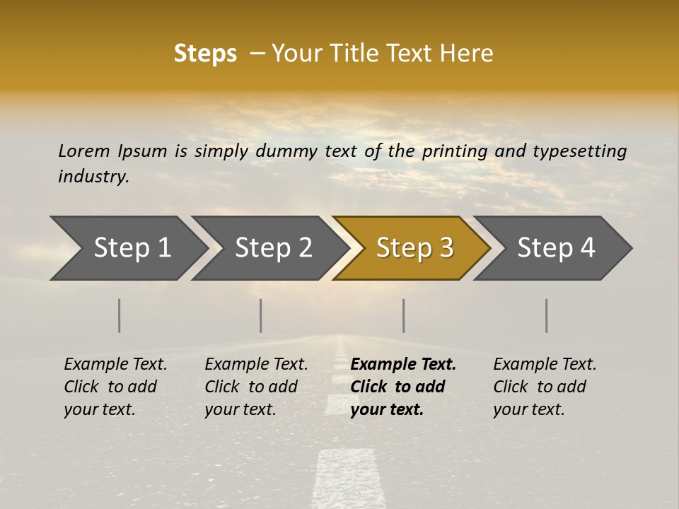 Motion Nature Fast PowerPoint Template