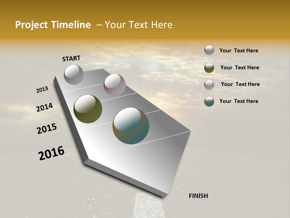 Motion Nature Fast PowerPoint Template
