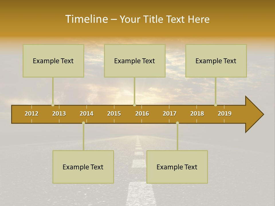 Motion Nature Fast PowerPoint Template