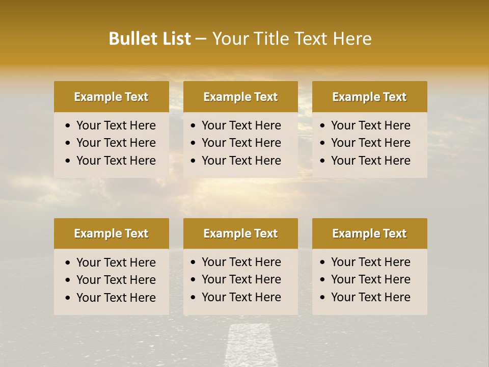 Motion Nature Fast PowerPoint Template