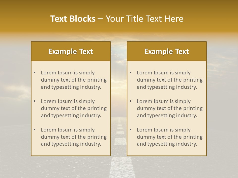 Motion Nature Fast PowerPoint Template