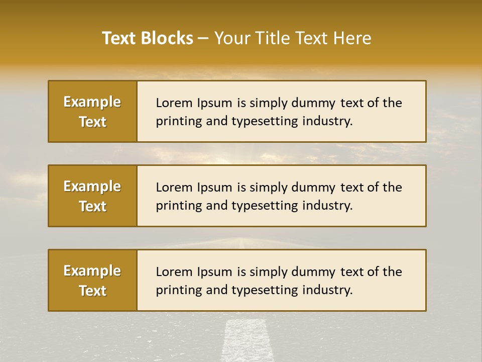 Motion Nature Fast PowerPoint Template