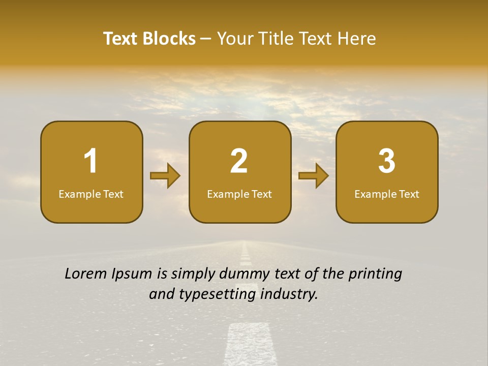 Motion Nature Fast PowerPoint Template