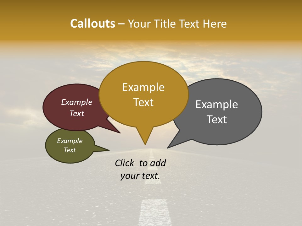 Motion Nature Fast PowerPoint Template