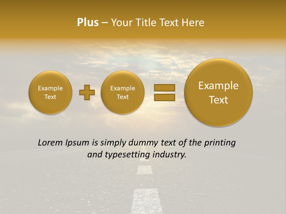 Motion Nature Fast PowerPoint Template