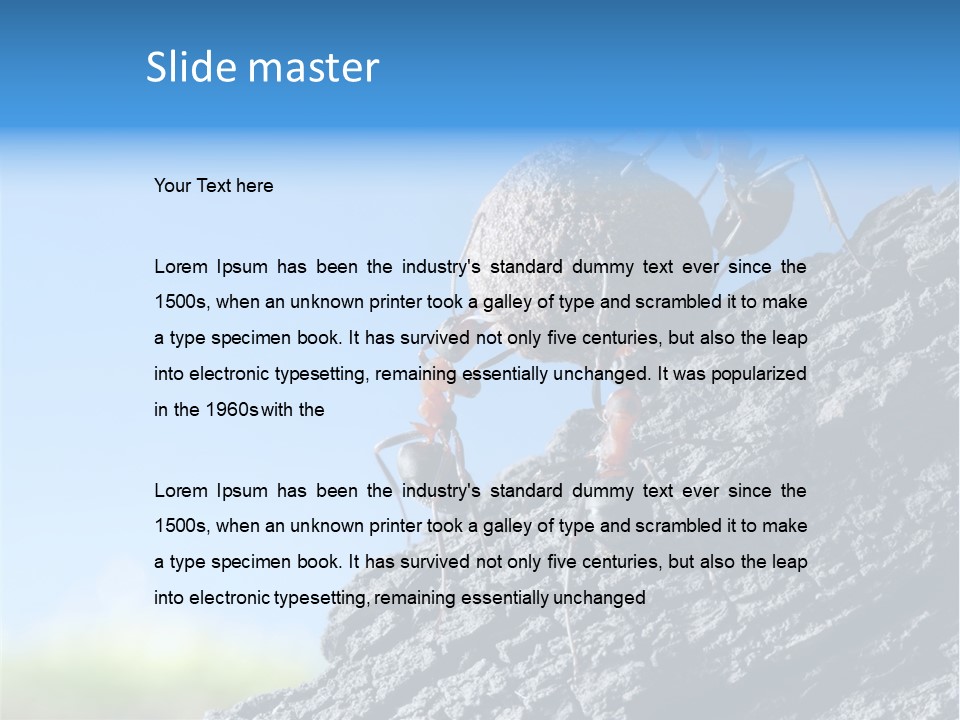 Upgrade Labour Work PowerPoint Template