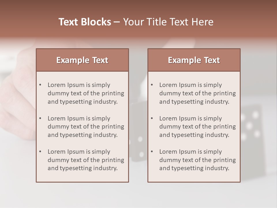 Object Reflection Risk PowerPoint Template