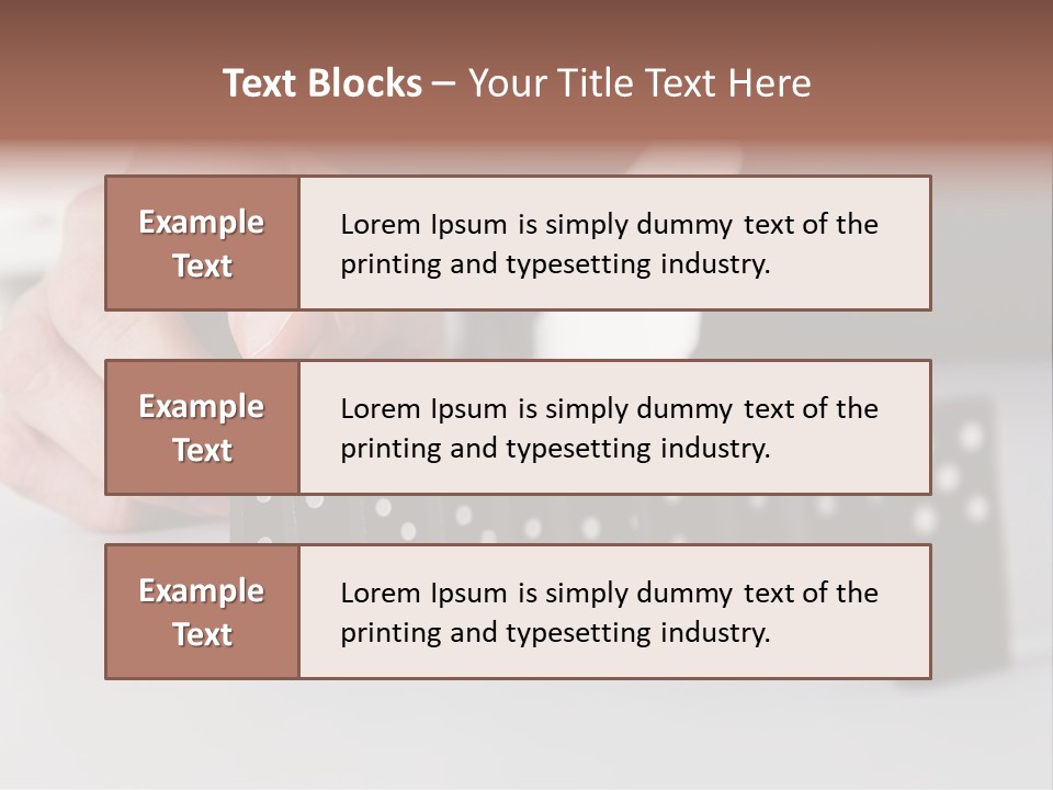 Object Reflection Risk PowerPoint Template