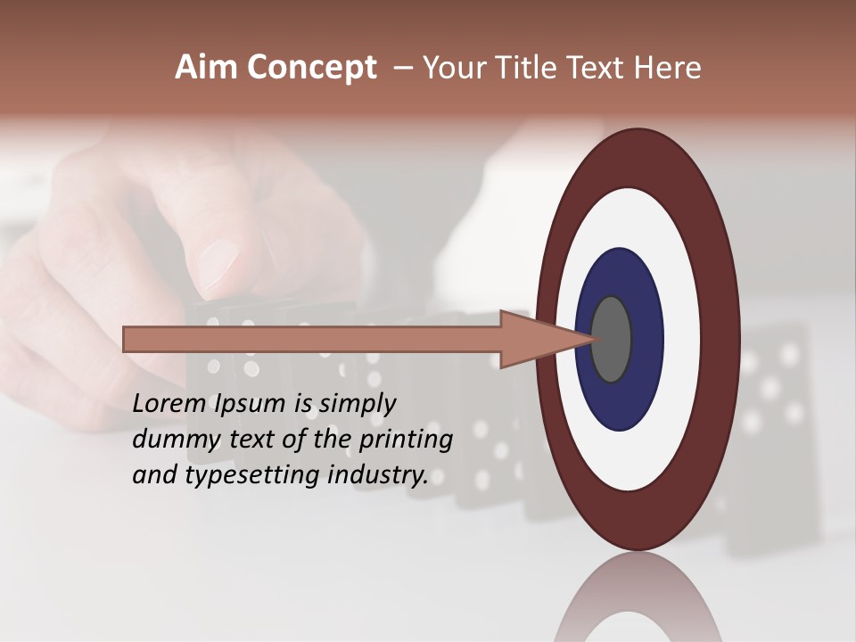 Object Reflection Risk PowerPoint Template