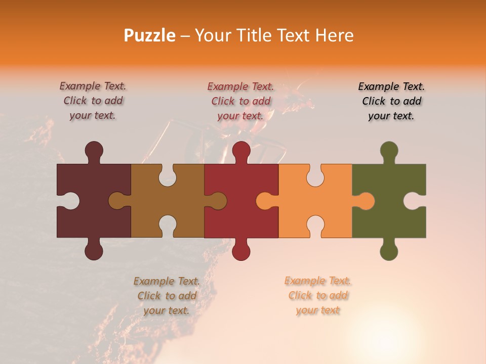 Idea Animal Mountain PowerPoint Template