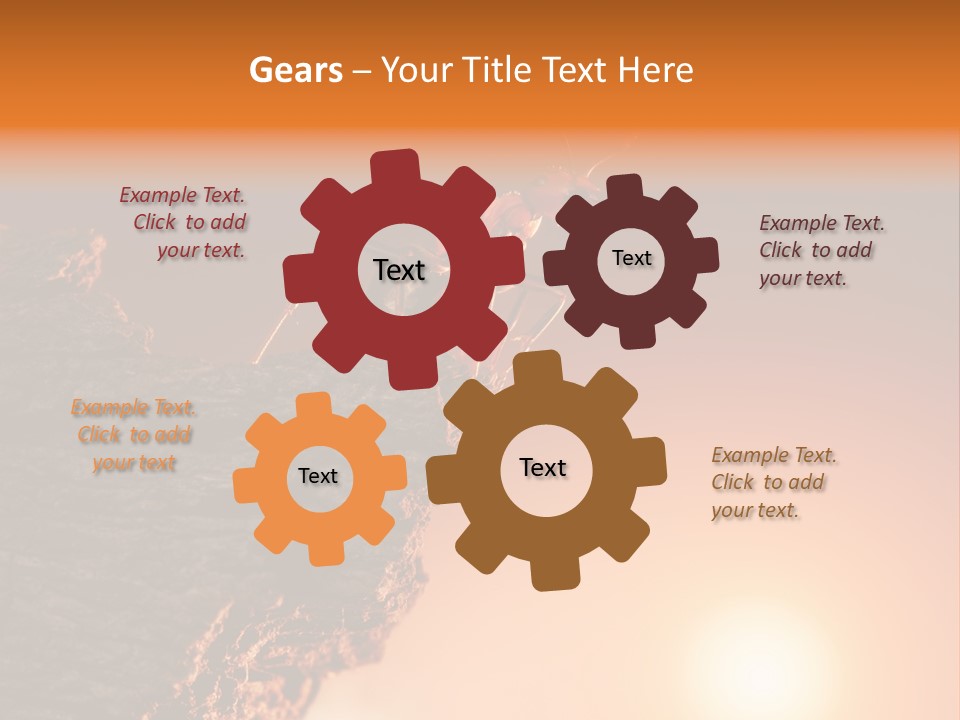 Idea Animal Mountain PowerPoint Template