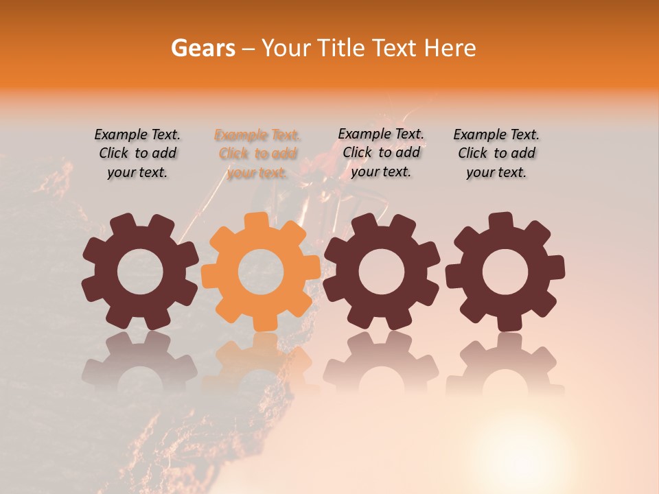 Idea Animal Mountain PowerPoint Template