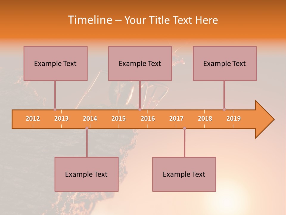 Idea Animal Mountain PowerPoint Template
